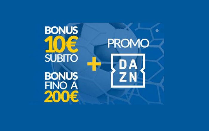 eurobet nuovo bonus dazn