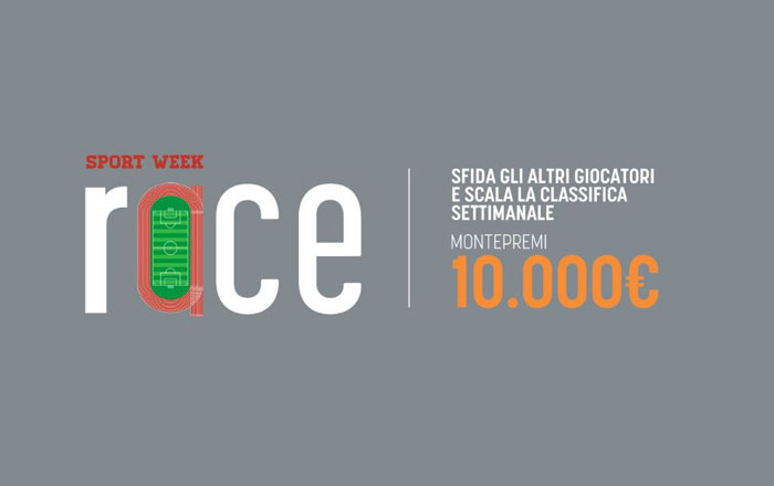 promo Sportweek Race Snai