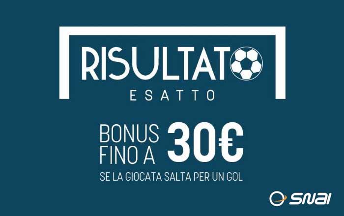 Snai: nuova promo Risultato Esatto qualificazioni Euro 2020