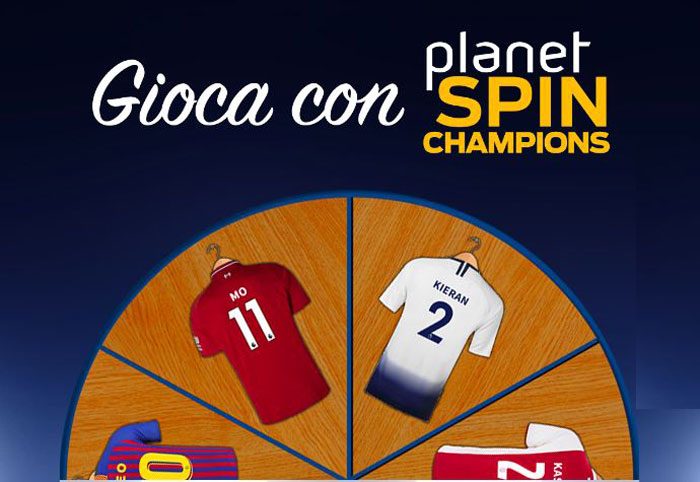 Planetspin Champions fino al 7 maggio