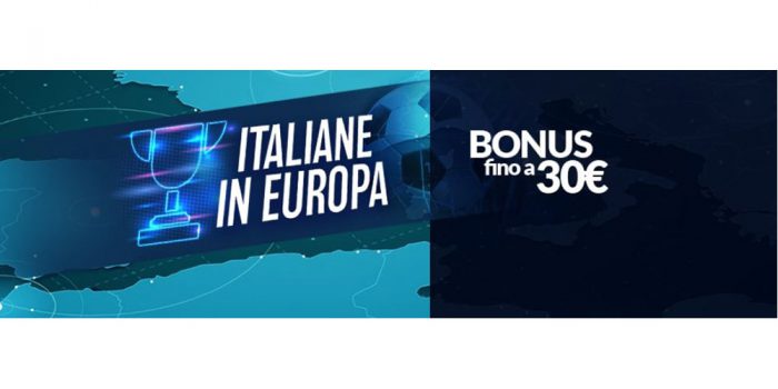 Italiane in Europa: la nuova promo Eurobet sulle Coppe Europee