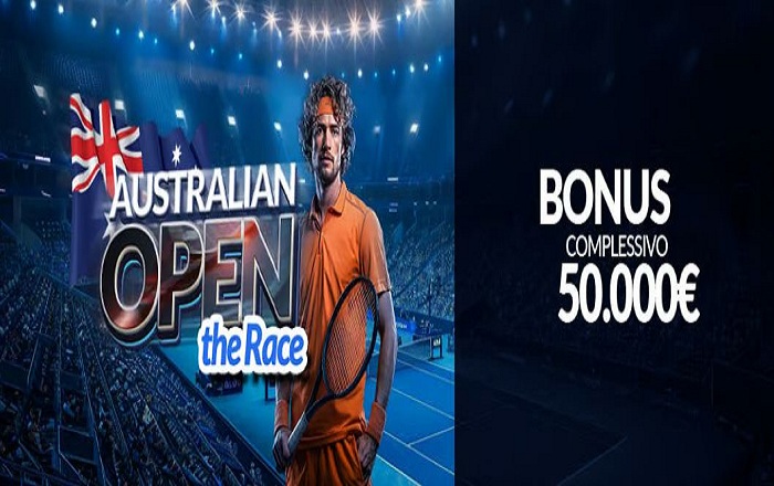 Australian Open The Race Eurobet