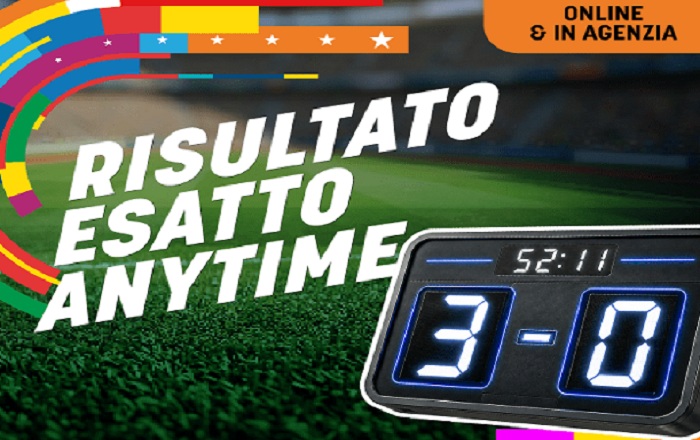 Risultato Esatto Anytime Snai