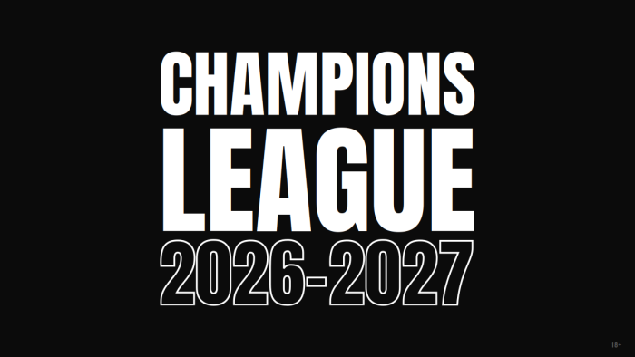 Champions League 2026 / 2027